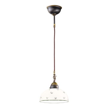 Kolarz 731.30.20 - Lestenec na vrvici NONNA 1xE27/75W/230V pr. 20 cm zelena
