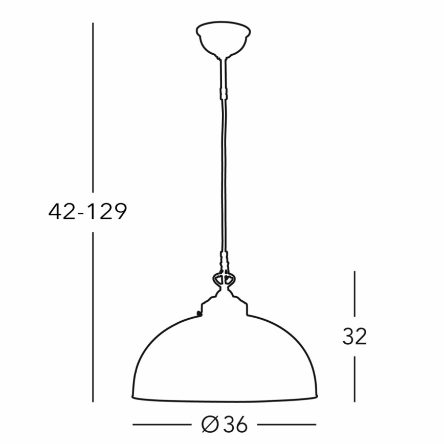 Kolarz 731.32.102 - Lestenec na vrvici NONNA 1xE27/75W/230V pr. 36 cm jelen zelena