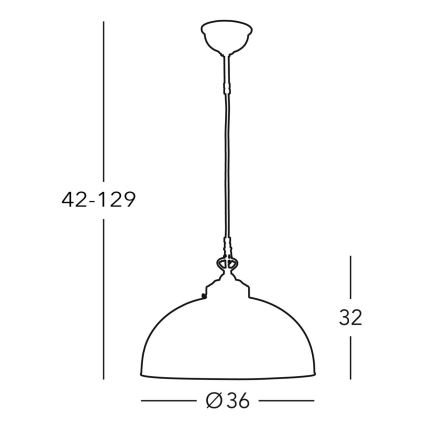 Kolarz 731.32.22 - Lestenec na vrvici NONNA 1xE27/75W/230V zelen