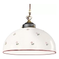Kolarz 731.32.77 - Lestenec na vrvici NONNA 1xE27/75W/230V pr. 36 cm rdeča