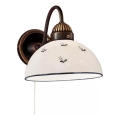 Kolarz 731.61.16 - Stenska svetilka NONNA 1xE27/75W/230V modra