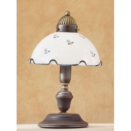 Kolarz 731.73.17 - Namizna svetilka NONNA 1xE27/75W/230V modra