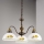 Kolarz 731.83.126 - Lestenec na verigi NONNA 3xE27/75W/230V limone