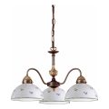 Kolarz 731.83.20 - Lestenec na verigi NONNA 3xE27/75W/230V zelena