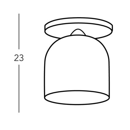 Kolarz A1352.11.Au - Lestenec NONNA 1xE27/60W/230V hrast/bela/zlata