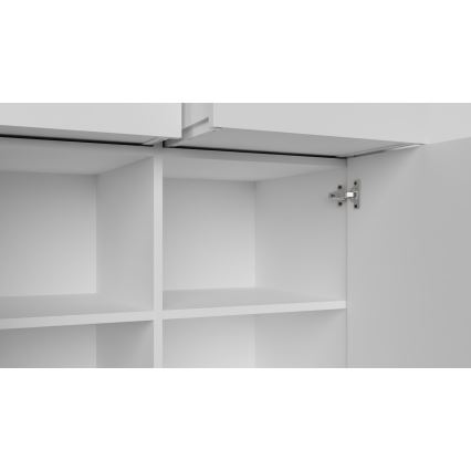 Komoda HOPE 120x78x35 cm bela