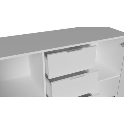 Komoda HOPE 120x78x35 cm bela