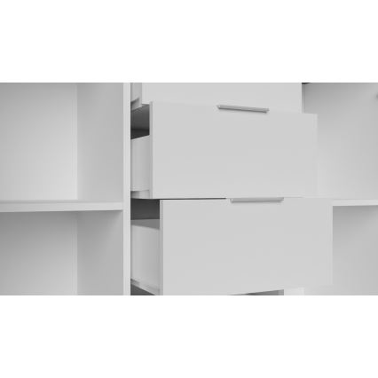 Komoda HOPE 120x78x35 cm bela