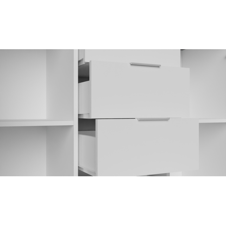 Komoda HOPE 120x78x35 cm bela