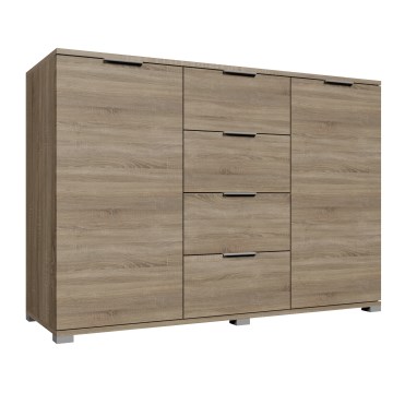 Komoda HOPE 120x78x35 hrast sonoma