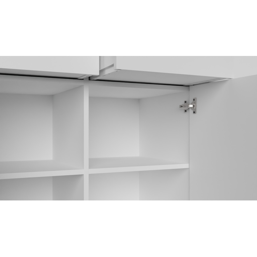 Komoda HOPE 80x78x35 cm bela