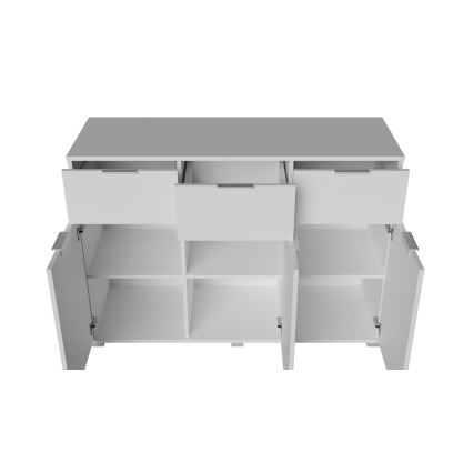 Komoda HOPE 80x78x35 cm bela