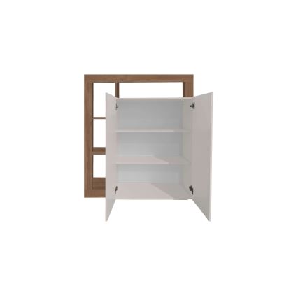 Komoda LENOR kašmir/hrast