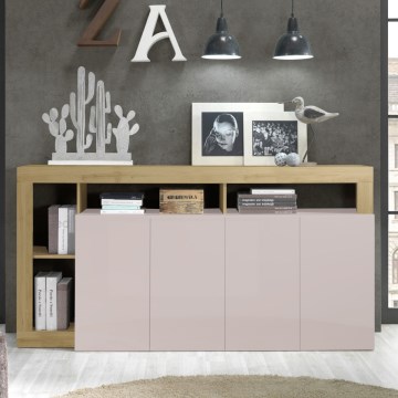 Komoda LENOR kašmir/rjava