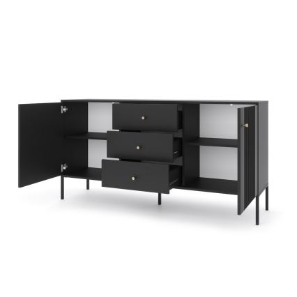 Komoda LUE črna