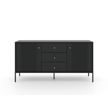 Komoda LUE črna
