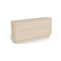 Komoda MADERA 160x75 cm, bel hrast
