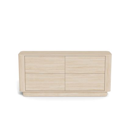 Komoda MADERA 160x75 cm, bel hrast