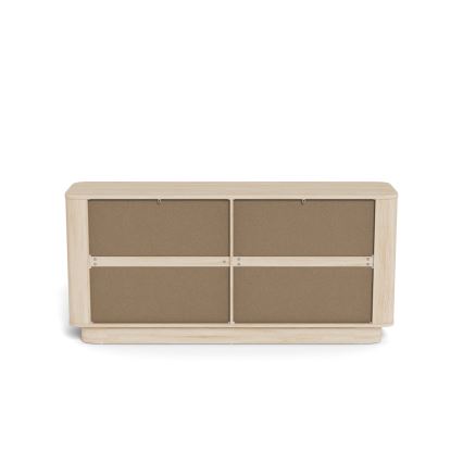 Komoda MADERA 160x75 cm, bel hrast