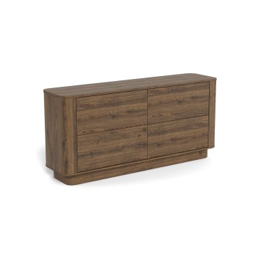 Komoda MADERA 160x75 cm hrast