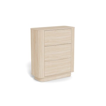 Komoda MADERA 90x107 cm iz belega hrasta