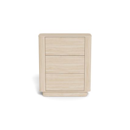 Komoda MADERA 90x107 cm iz belega hrasta