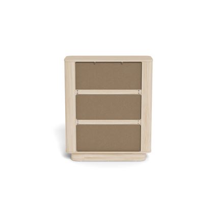 Komoda MADERA 90x107 cm iz belega hrasta
