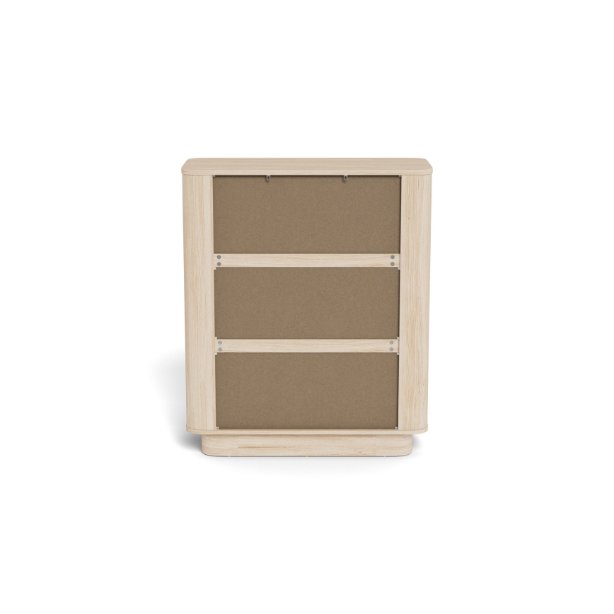 Komoda MADERA 90x107 cm iz belega hrasta