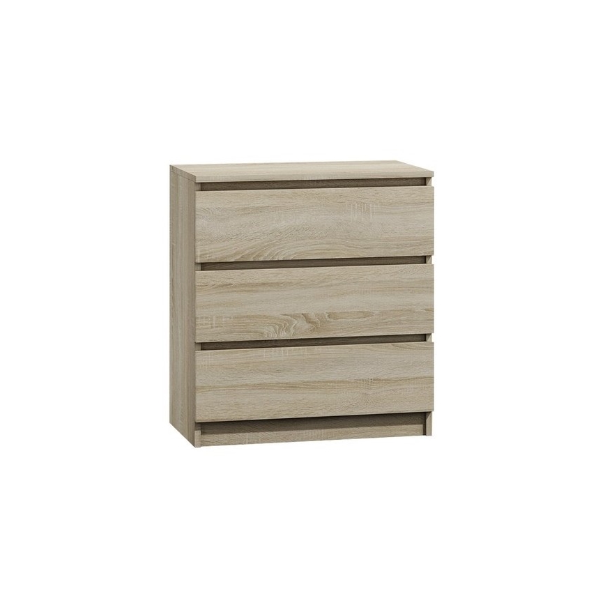 Komoda MALWA 77x70 cm hrast sonoma