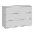 Komoda MAO z predali, bela