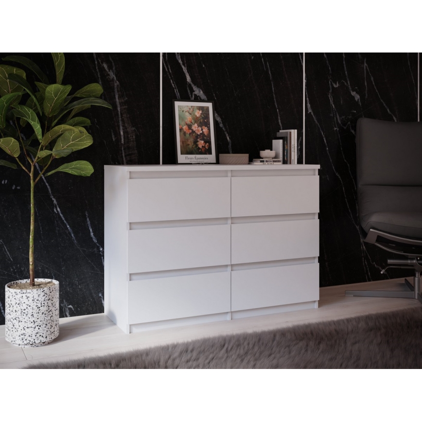 Komoda MAO z predali, bela