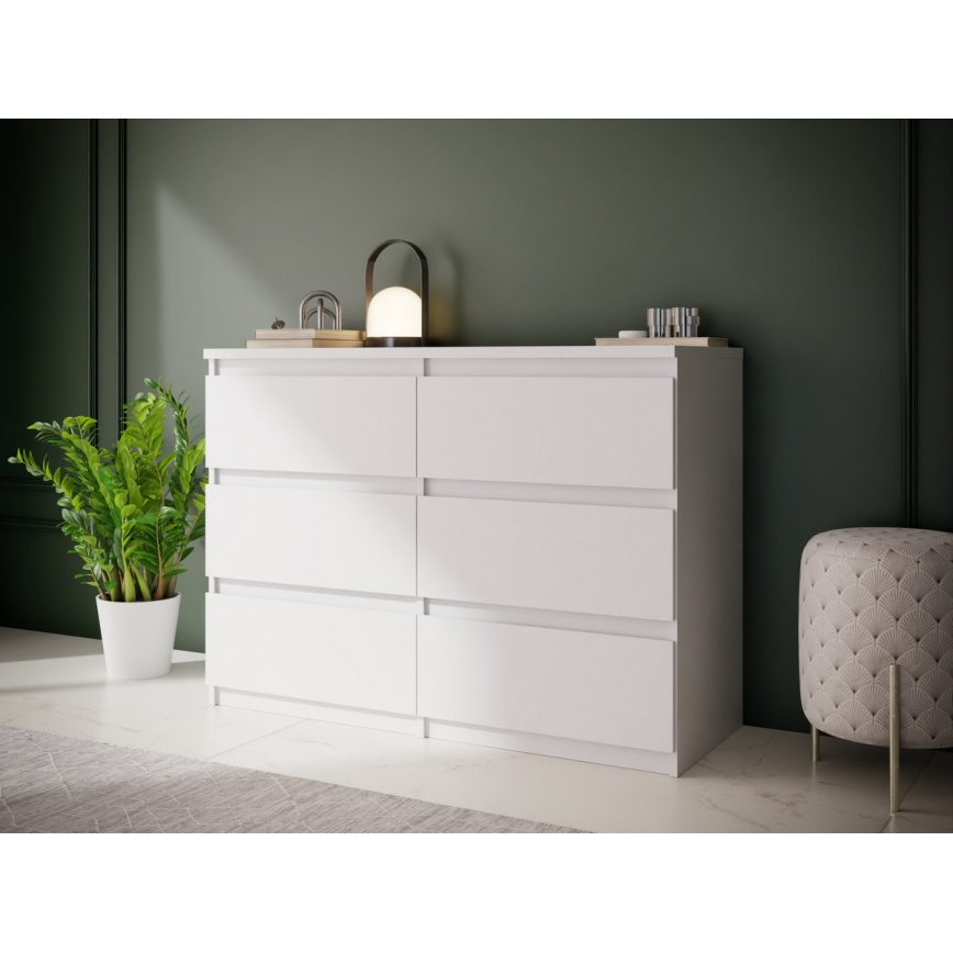 Komoda MAO z predali, bela