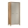 Komoda MENTA 90x200x53 cm hrast wotan/siva
