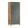 Komoda MENTA 90x200x53 cm hrast wotan/zelena