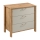 Komoda MENTA 90x81x47 cm hrast wotan/siva