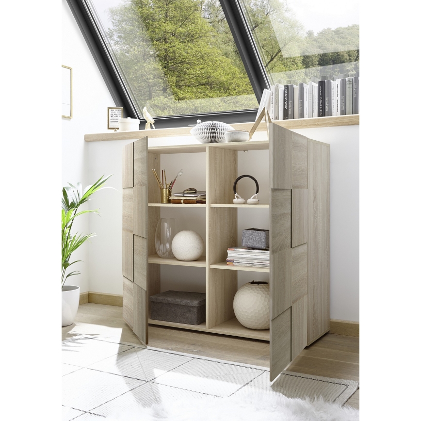 Komoda SERIAN hrast sonoma