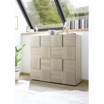 Komoda SERIAN hrast sonoma