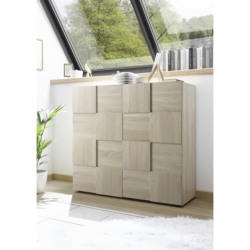 Komoda SERIAN hrast sonoma