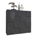 Komoda SERIAN v antracitu