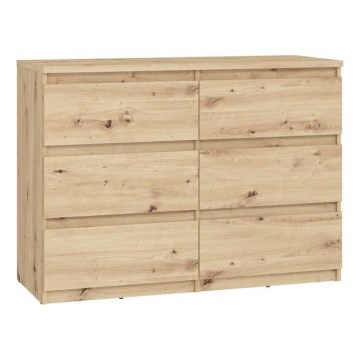 Komoda z predali MAO, hrast Artisan