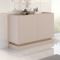 Komoda ZARPANT 120x75 cm bež/ hrast Cremona