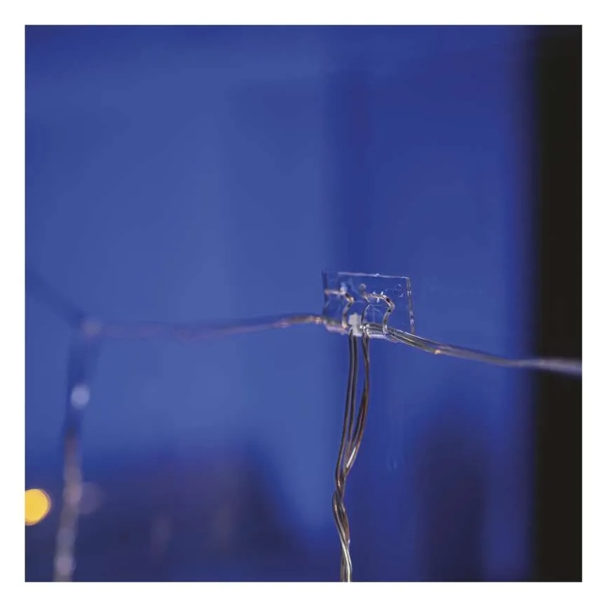 Komplet 10 kosov dvojnih nosilcev za božične lučke