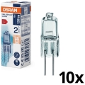 Komplet 10x žarnic za pečico HALOSTAR G4/10W/12V 2700K - Osram