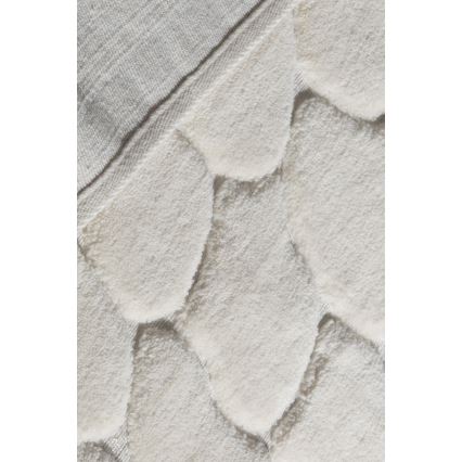 Komplet 2 kosov kopalniških preprog LINO 60/100 cm, kremne