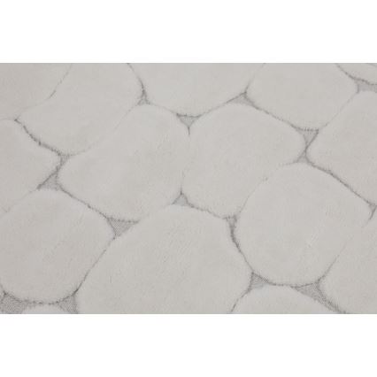 Komplet 2 kosov kopalniških preprog LINO 60/100 cm, kremne