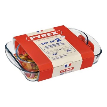 Komplet 2 kosov pekačev PYREX 2,7/2,2 l