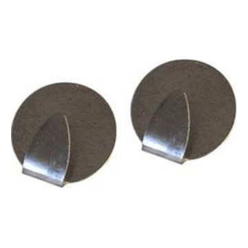 Komplet 2 kosov stenskih kljuk TORO, matiran krom