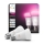 Komplet 2 kosov zatemnitvenih LED žarnic Philips Hue WHITE AND COLOR AMBIANCE E27/6W/230V 1000-20000K