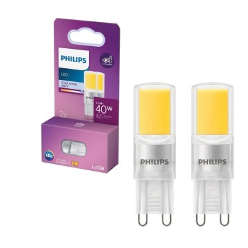 Komplet 2 LED žarnic Philips G9, 3,2 W, 230 V, 4000 K