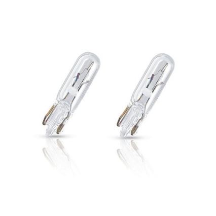 KOMPLET 2x Avto žarnica Philips VISION 12516B2 W1,2W W2x4,6d/1,2W/12V